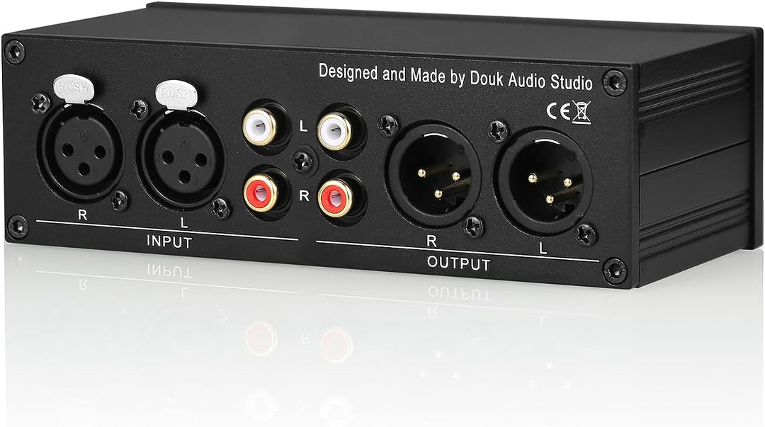 Nobsound Mini Fully-Balanced/Single-Ended Passive Preamp; Hi-Fi Pre-Amplifier; XLR/RCA Volume Contro