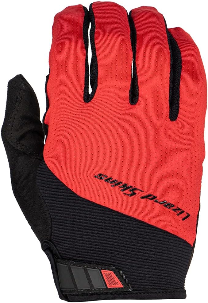 Lizard Skins Unisex Monitor Traverse-X-Large-Crimson-New22 Clothes-Gloves, Crimson, XL