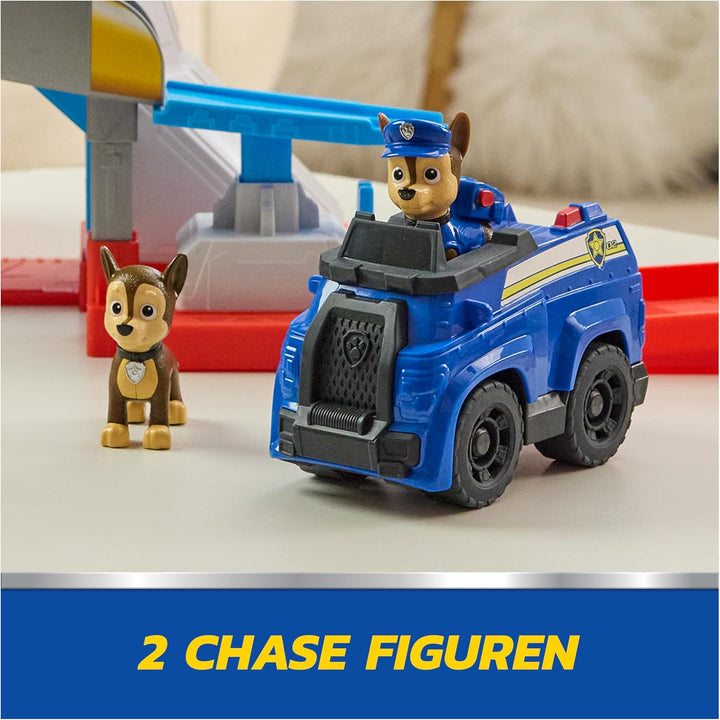 PAW PATROL - Lookout Tower (2025), über 50 cm hoch, Hauptquartier Spielset mit 1 Basis Polizei-Fahrz