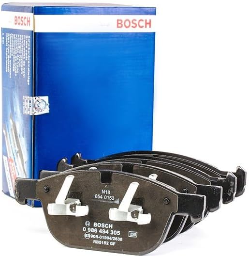 Bosch BP1241 Bremsbeläge - Vorderachse - ECE-R90 Zertifizierung - vier Bremsbeläge pro Set