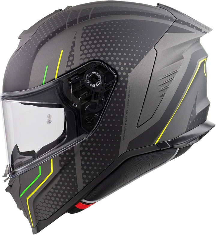 Premier Unisex Hyper Bp6 Bm Helmet XL (61) SCHWARZ / GELB / GRÜN, XL (61) SCHWARZ / GELB / GRÜN