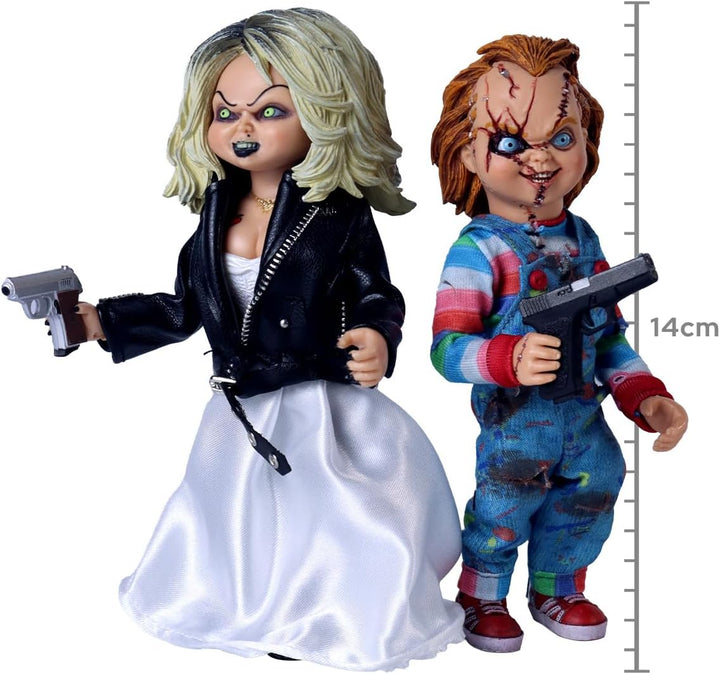 Chucky - Clothed Chucky & Tiffany - Figurined articulée 14cm