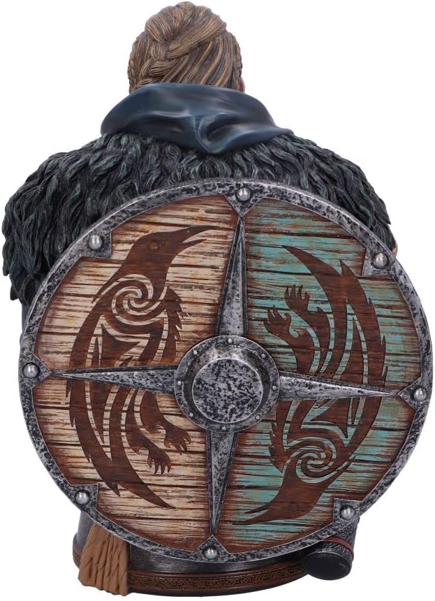 Nemesis Now Offiziell lizenzierte Assassin's Creed Valhalla Eivor Büste, Mehrfarbig, 32 cm, Harz
