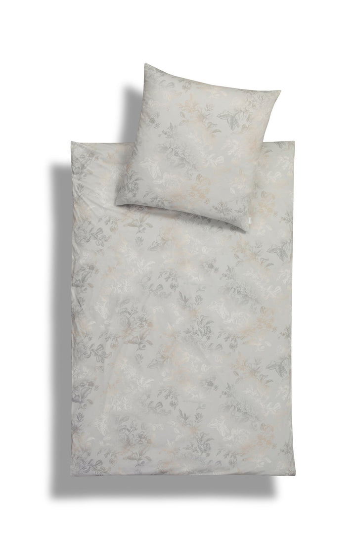 Estella Freda Mako-Satin Bettwäsche 155x220 + 1x 80x80 leinen