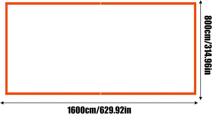 Volleyball-Linien für Strand – Linien für Rasenflächen | Wiederverwendbares Material für den Aussenb