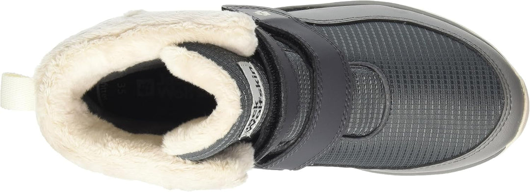 Jack Wolfskin Unisex Kinder Polar Wolf Texapore Mid Vc K Schneestiefel 35 EU Smokey Grey, 35 EU Smok