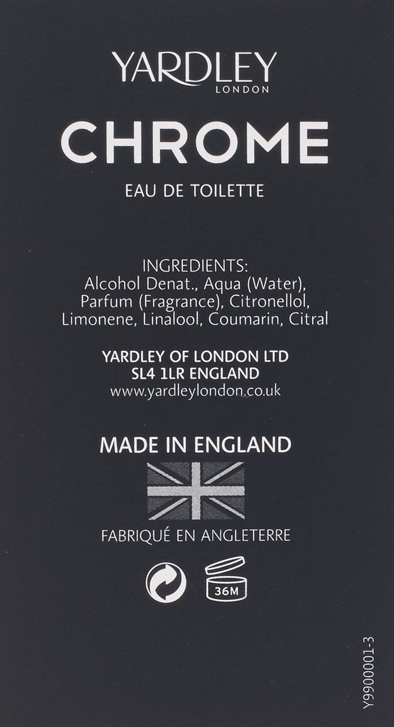 Yardley Rhodium EdT für Ihn 50ml