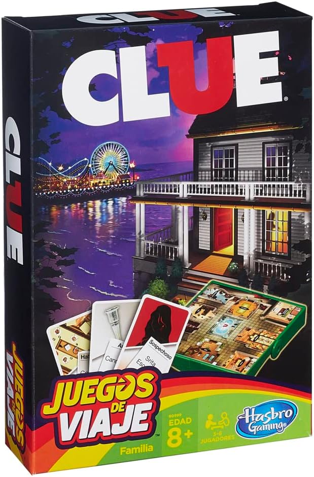 Hasbro Clue Grab und Go Spiel