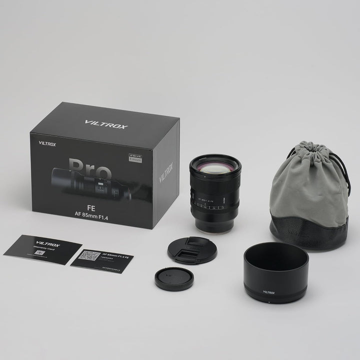 Viltrox AF 85 mm F1.4 Pro Kameraobjektiv für Sony E Mount Vollformat Autofokus Objektiv Portrait Mas
