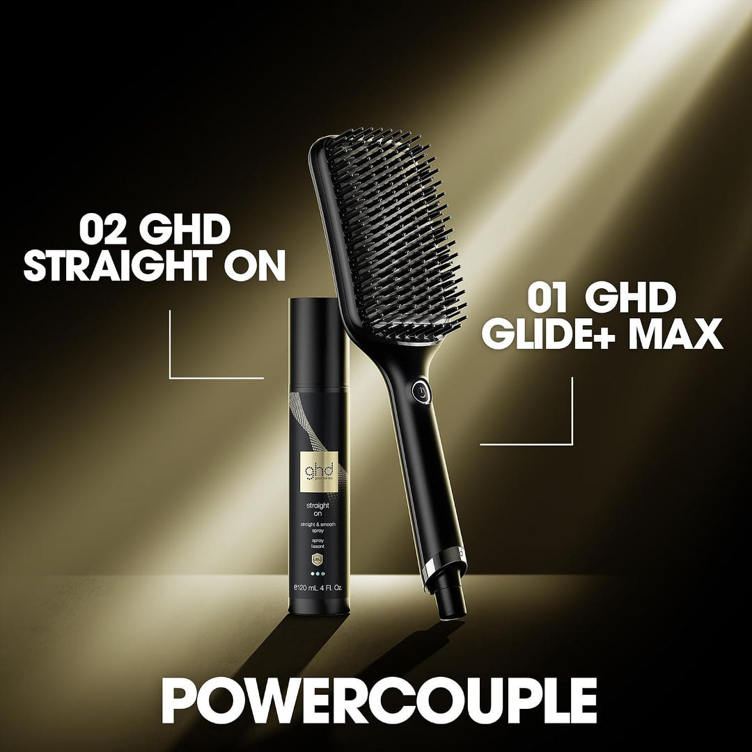 ghd glide+ max Hot Brush: Haarglätter Bürste für dicke &amp; lockige Haare | Hot Brush für schnelles &amp; e