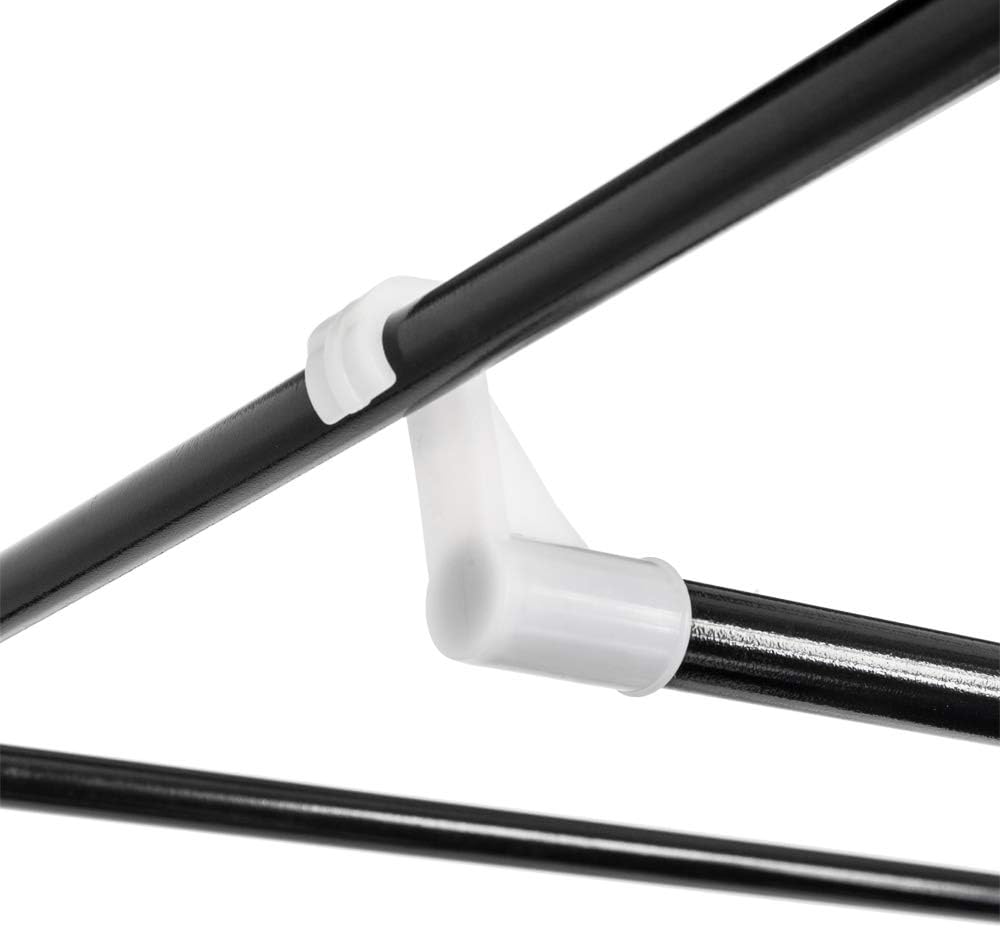 Bonnlo Kleiderschrank, 110 x 45 x 175 cm, Stoffschrank mit Kleiderstange und Ablagen Stabil, Stoffkl