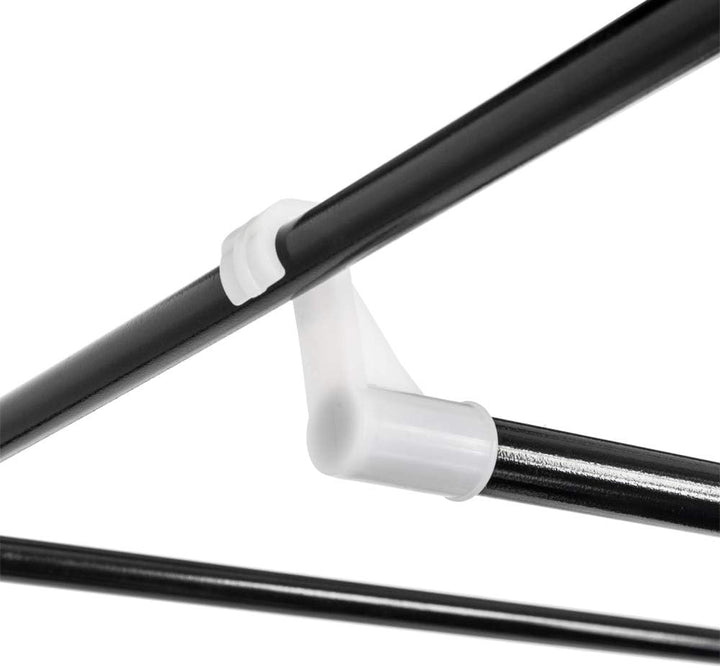 Bonnlo Kleiderschrank, 110 x 45 x 175 cm, Stoffschrank mit Kleiderstange und Ablagen Stabil, Stoffkl