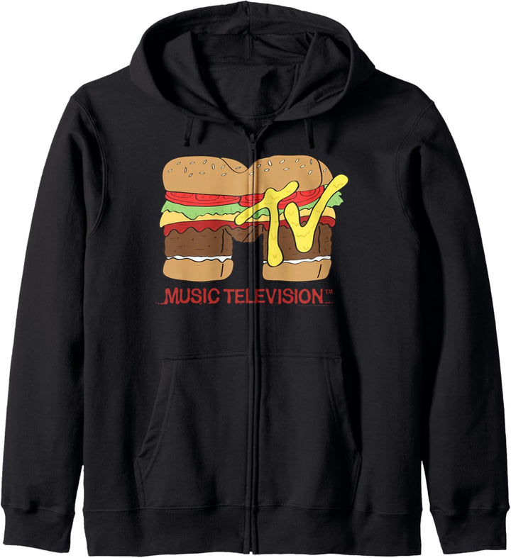 MTV Logo Burger Kapuzenjacke