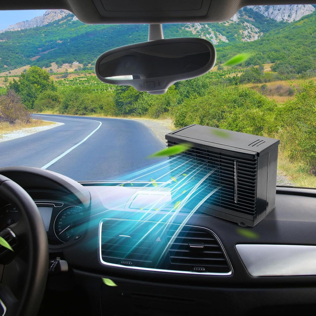 Tragbarer Auto Klima Ventilator | Fahrzeug Klima Ventilator,12V Gebläse Klebehalterung Für Auto Camp
