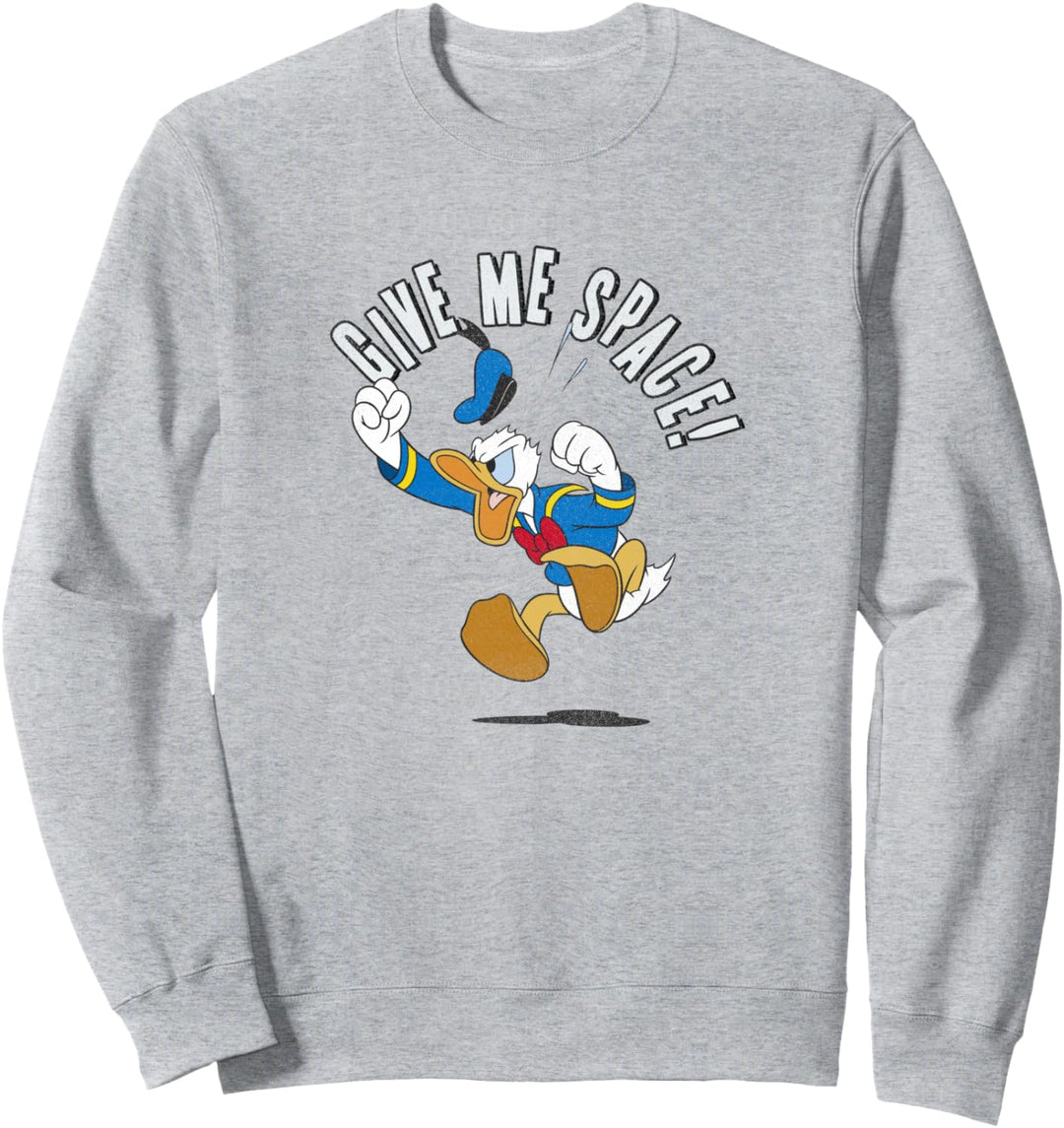 Disney Mickey And Friends Donald Duck Give Me Space Sweatshirt
