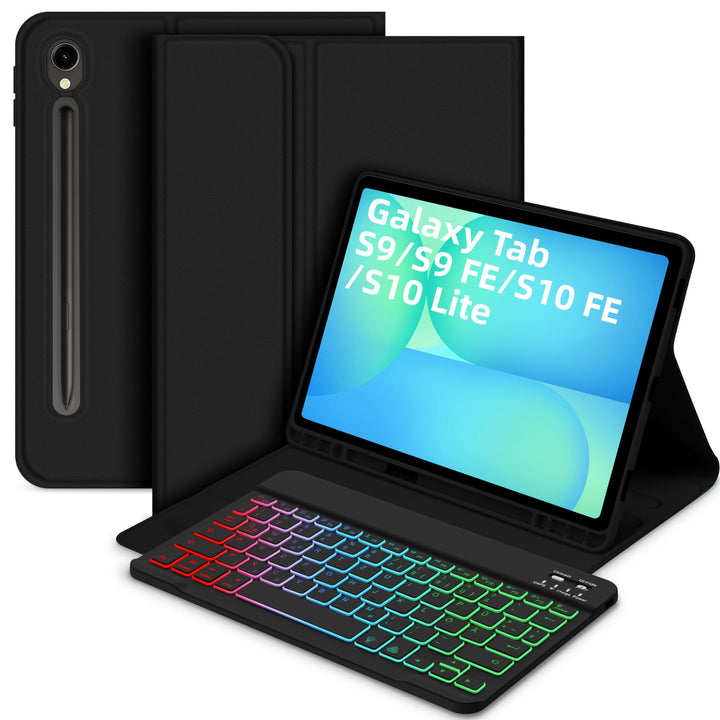 Bettdow für Samsung Galaxy Tab S10 Lite/ S10 FE 10,9" 2025 Tastatur Hülle, QWERTZ Layout Abnehmbarer