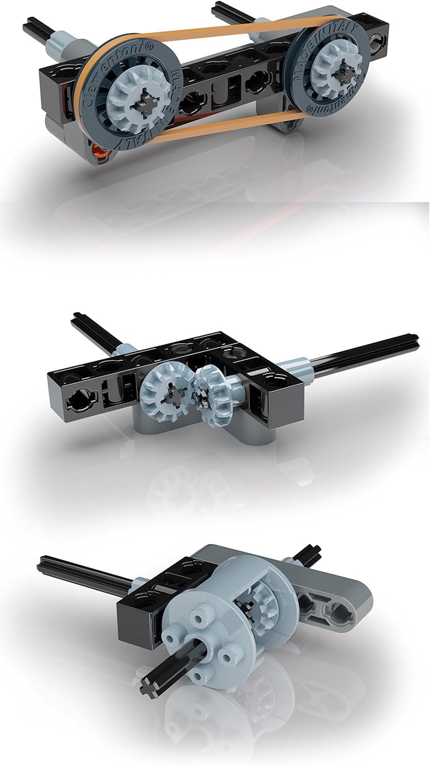 Clementoni – 52216-atelier Mechanische – Roadster & Dragster-jeu Wissenschaftliche
