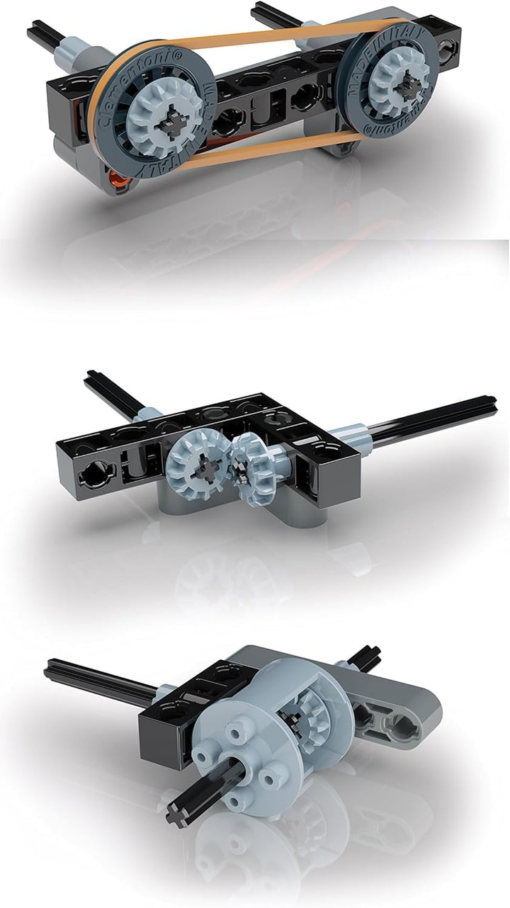 Clementoni – 52216-atelier Mechanische – Roadster & Dragster-jeu Wissenschaftliche