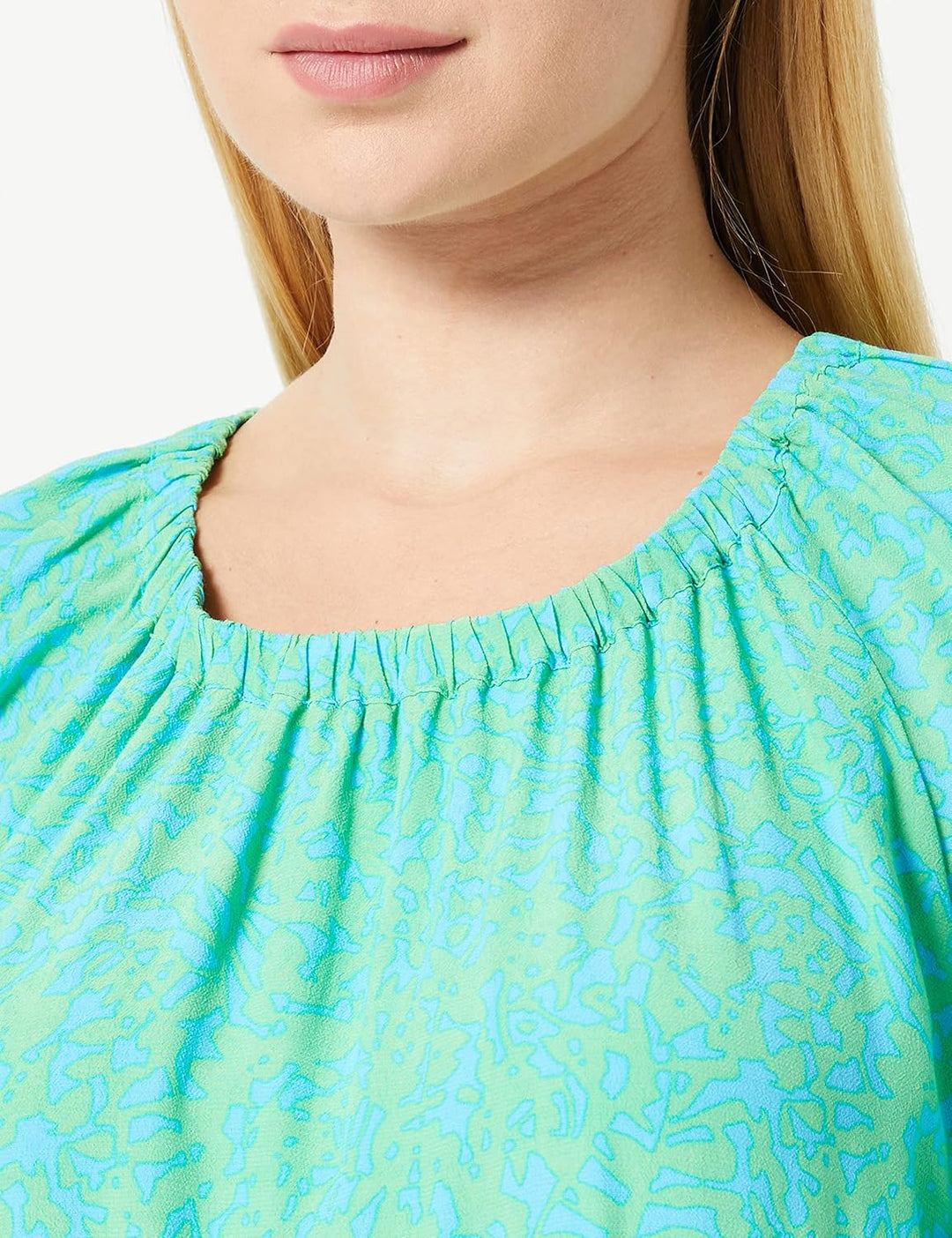 comma Damen Kleid 38 Grün 62c1, 38 Grün 62c1