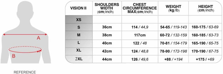 BARNETT Shoulderpad Mark I American Football Schulterschutz Profi, Farbe schwarz, M