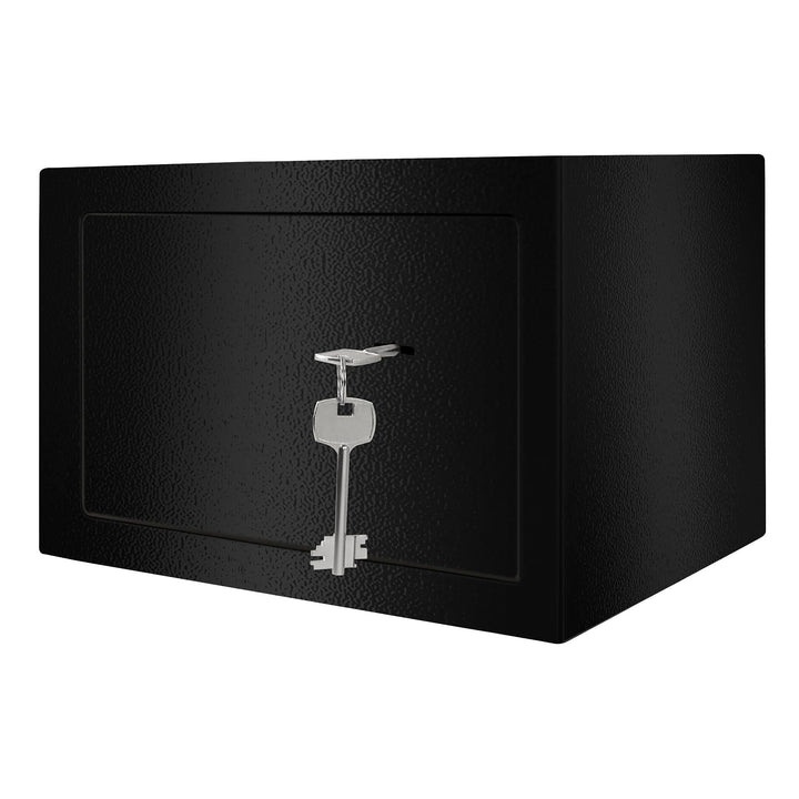 SUBTLETY 31x20x20cm Möbeltresor Abschliessbar Safe Tresor mit Doppelbartschloss und 2 Schlüssel Wand