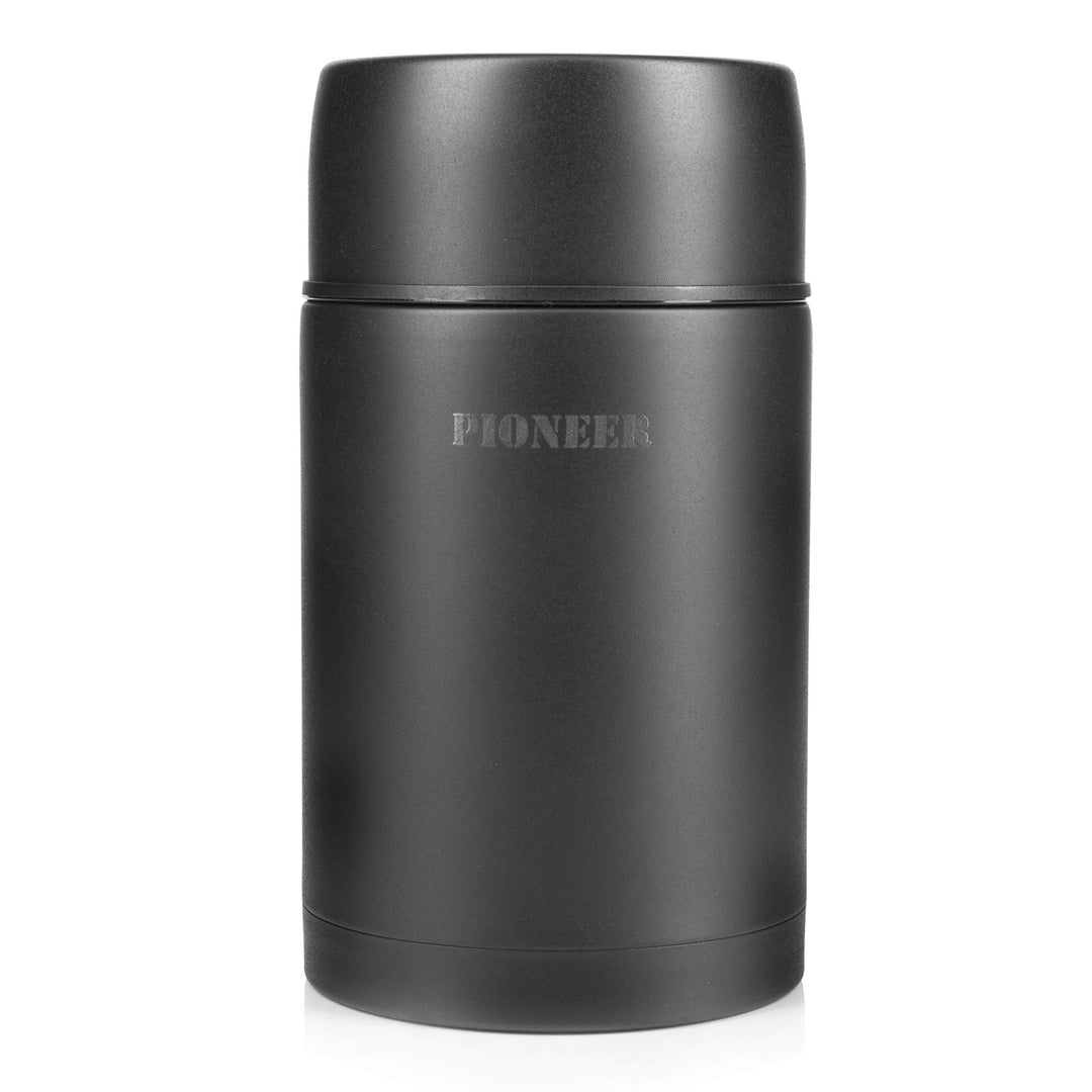 Pioneer Flasche mit Vakuumisolierung, auslaufsichere Flasche für Suppen und andere Lebensmittel, ede