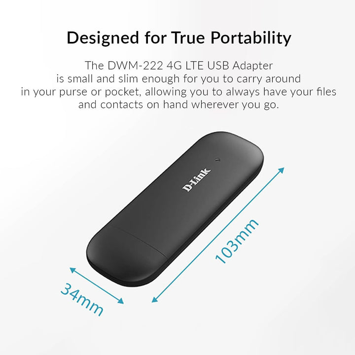 DWM-222 Mobiles Netzwerkmodem