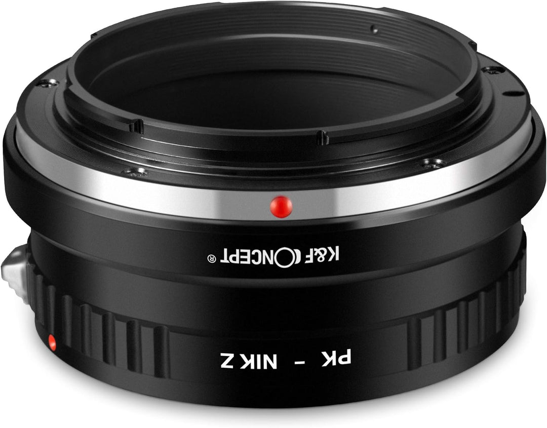 K&amp;F Concept PK-NIK Z Bajonettadapter Objektiv Ring für Pentax K PK Objektiv auf Nikon Z 7 und Nikon