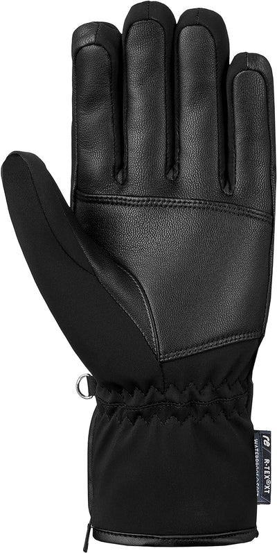 Reusch Damen Handschuhe Tiffany R-tex Xt Extra Warm, Wasserdicht, Atmungsaktiv 6 Schwarz, 6 Schwarz