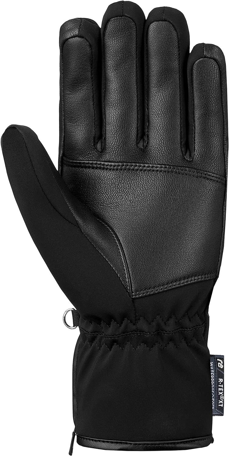Reusch Damen Handschuhe Tiffany R-tex Xt Extra Warm, Wasserdicht, Atmungsaktiv 6 Schwarz, 6 Schwarz