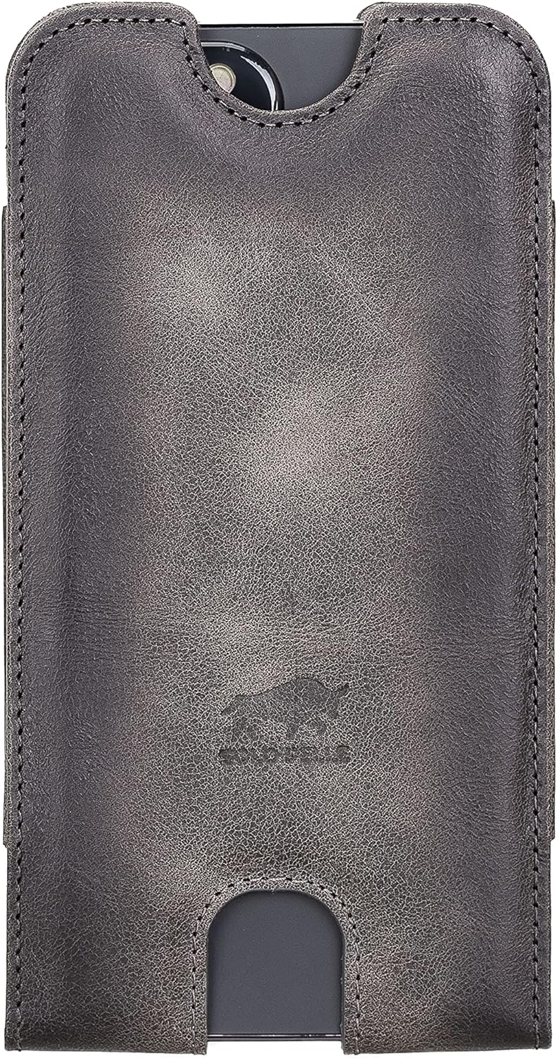 Solo Pelle Lederhülle für das iPhone 14 Plus + 14 Pro Max und alle Geräte bis 6.7 Zoll Case Leder Hü
