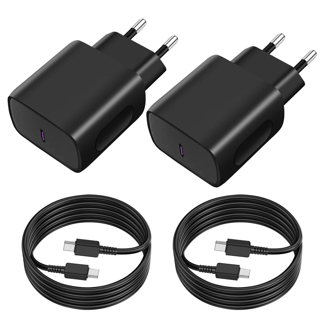 45W Ladegerät USB C schnellladekabel für Samsung Galaxy S25 S24 S23 S22 S21 Ultra A56 A55 A54 A53 A1