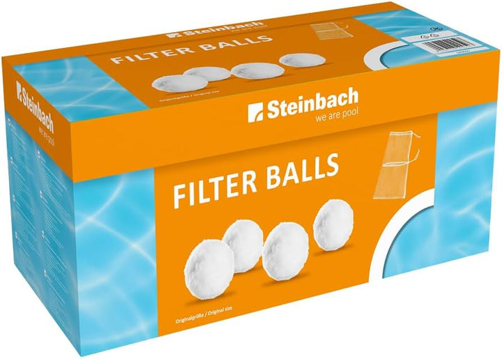 Steinbach Filterpumpe SPS 75-1, selbstsaugend, 230 V/450 W & Filter Balls – 040050 – Reinigende Filt