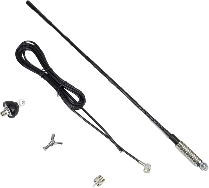 CB-Antenne PNI S60 mit Butterfly, Halterung, Kabel und PL-Stecker