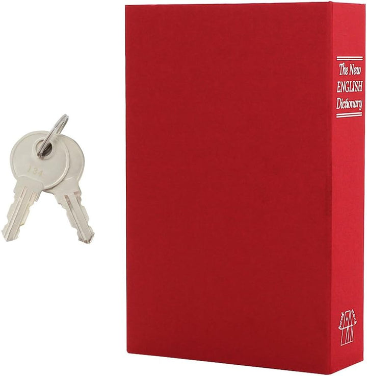 Rottner Buchkassette Bookcase – Zylinderschloss – rot