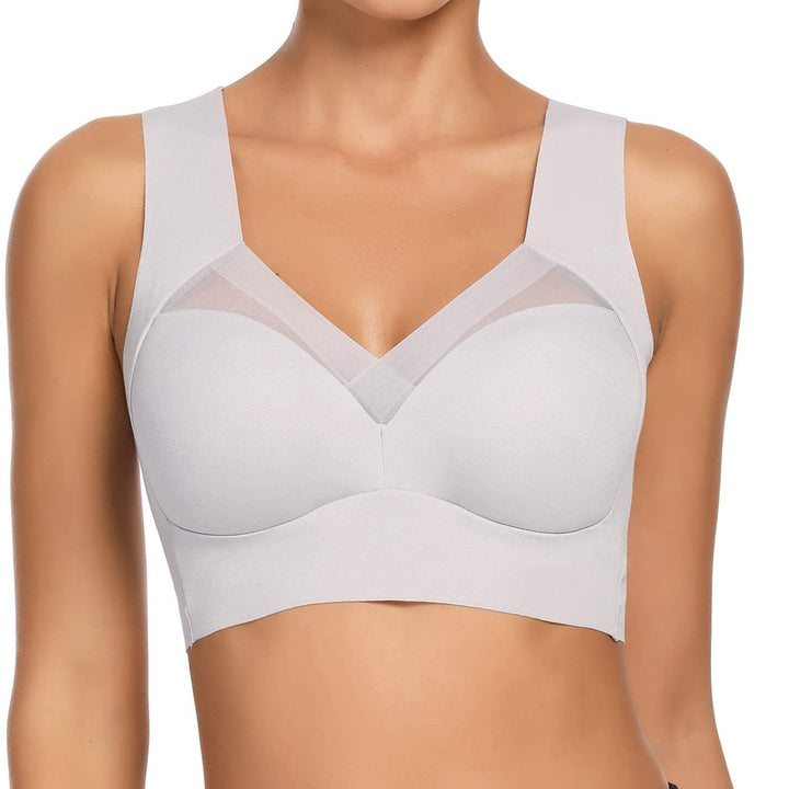 WOWENY BH Damen Ohne Bügel Schlaf Bustier Tops Spitze Bralette Bügelloser Klassischer T Shirt BH Sch