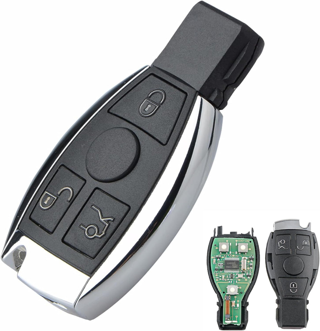 Heart Horse 433 MHz AutoSchlüssel Gehäuse der Fernbedienung mit BGA Chip NEC Klinge für Mercedes-B-e