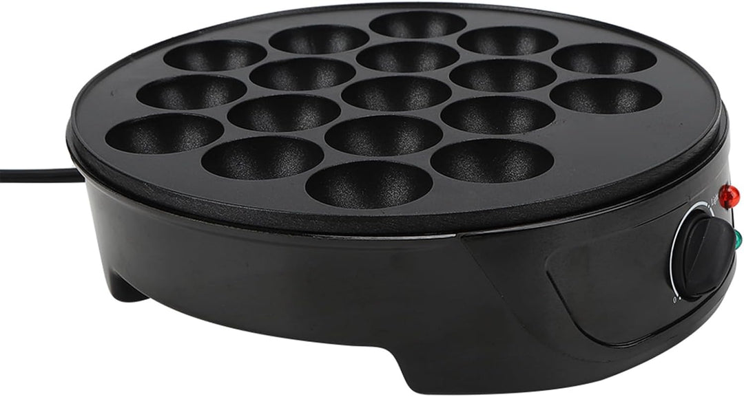 18 Runde Formen, Antihaftbeschichtung, 750W, 4cm Öffnung, Elektrische Takoyaki Maschine zum Geniesse