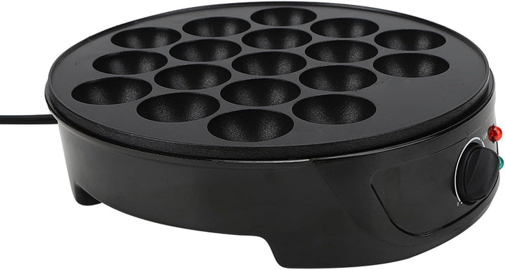 18 Runde Formen, Antihaftbeschichtung, 750W, 4cm Öffnung, Elektrische Takoyaki Maschine zum Geniesse