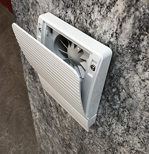 SKS24 Badlüfter Automatic Shutter TH - flüsterleiser Betrieb dank kugelgelagertem Motor, mit Innenve
