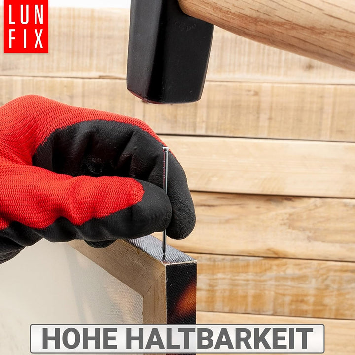 Lun Fix Stauchkopf Nägel 1,8 x 40 mm - 5kg | Holznägel für Bauarbeiten | Verzinkter Baunägel | Stahl