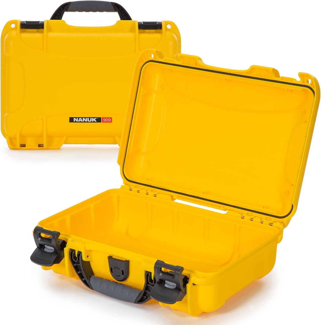 Nanuk 909 Wasserdichter Hartschalenkoffer leer - Gelb Gelb leer, Gelb leer