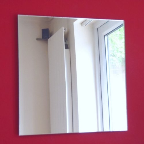 Super Cool Creations Spiegel, quadratisch, – 40 cm x 40 cm