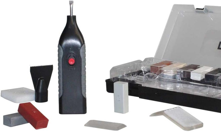 Fliesen Reparatur-Set für Keramik- und Kunststoffoberflächen, 1 Stück, glänzend, Verkleben, Rechteck
