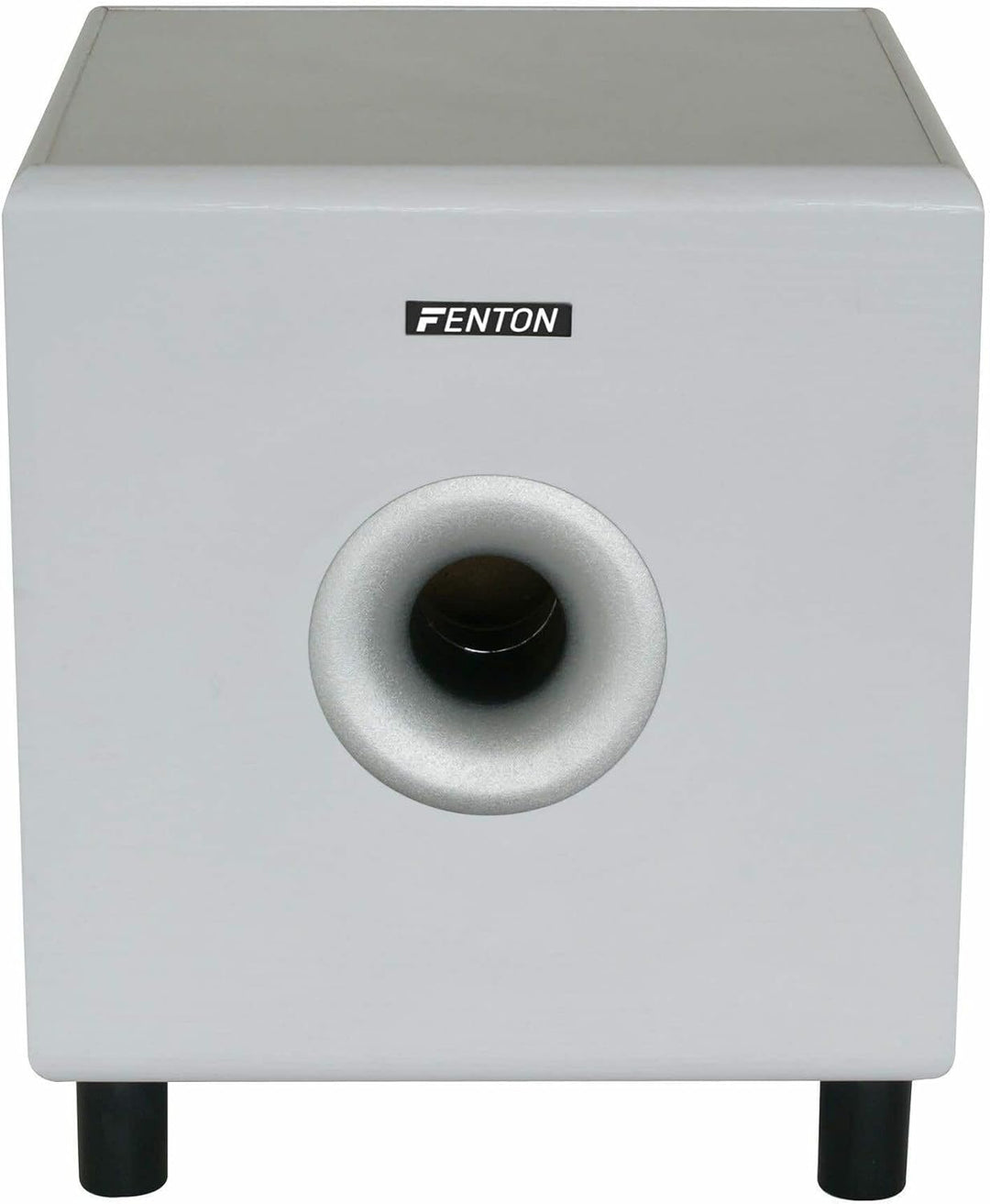 Fenton SHFS08W - Subwoofer aktiv Heimkino - 8 Zoll - 200 Watt Sub Woofer mit integriertem Verstärker
