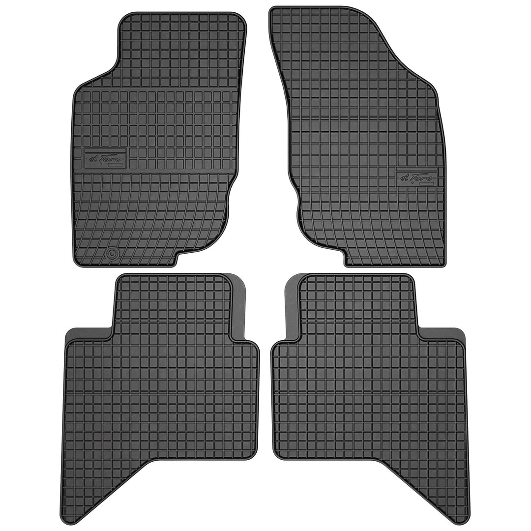 SMK Gummimatten auto fussmatten Satz für Toyota Hilux VII 2005-2015 Erleben Sie einen neuen Standard