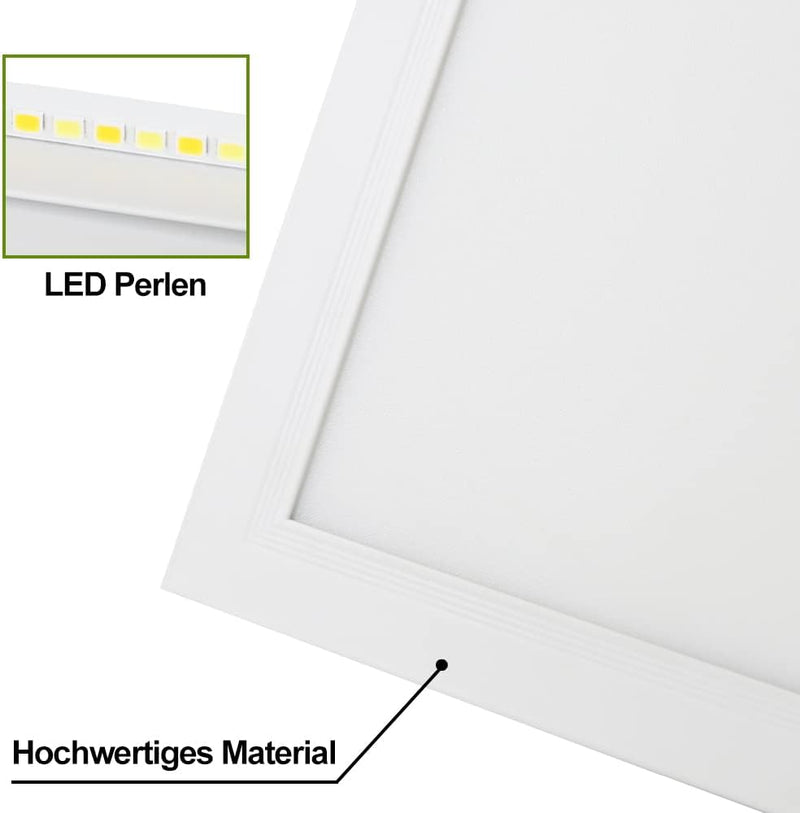 CBJKTX LED Deckenleuchte Dimmbar Panel - Flach Deckenlampe Wohnzimmer mit Fernbedienung 100x25CM Küc