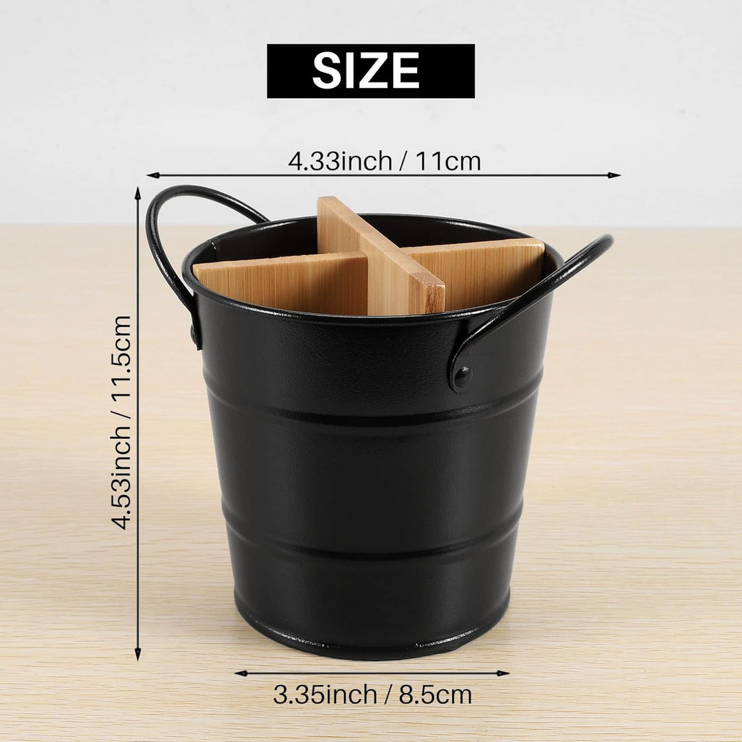 Multifunktionaler Küchen Utensilien Halter, Organizer für Besteck, Messer, Stäbchen & Tools, Ablaufa