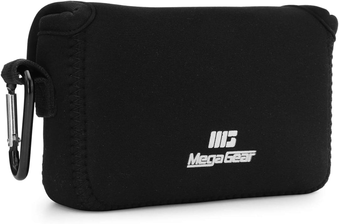 MegaGear MG1896 Ultraleichte Neopren-Kameratasche, kompatibel mit Fujifilm X100V, Schwarz, Schwarz