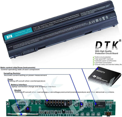 DTK Notebook Laptop Akku für Dell E5420 E5430 E5530 E6420 E6430 E6520 E6530 Inspiron 4420 5420 5425